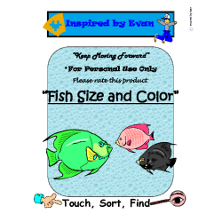 Fish Size and Color Task